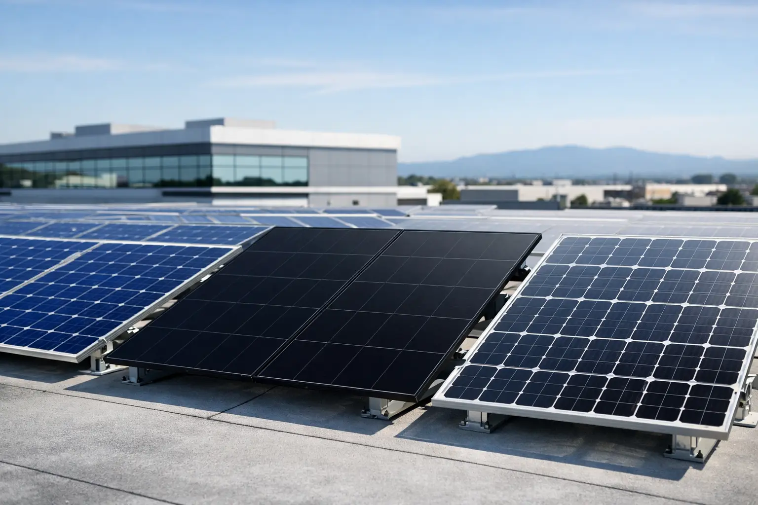 Types of Commercial Solar Panels Explained