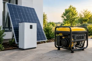 Solar Battery vs Generator: Which Is Right?